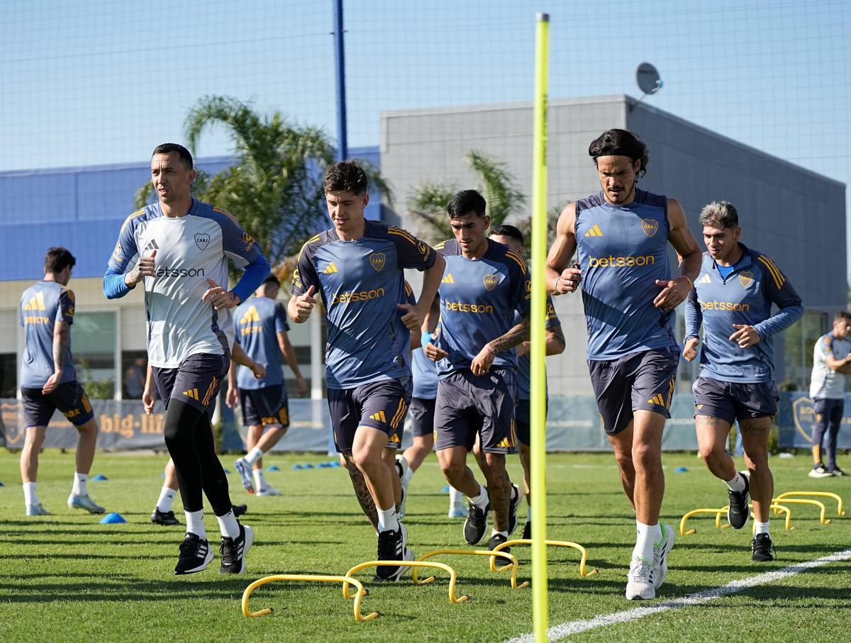 VIDEO | Gago abrió las puertas de la práctica y todo es felicidad en Boca