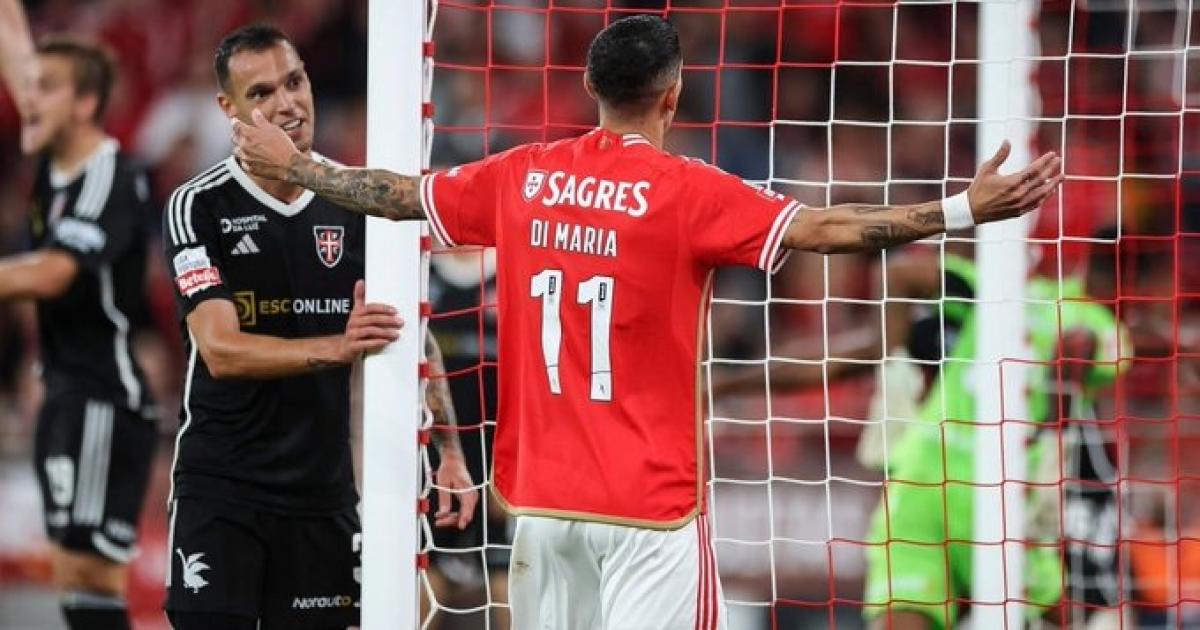 Benfica, con Otamendi y Di María, no puede con el débil Casa Pía