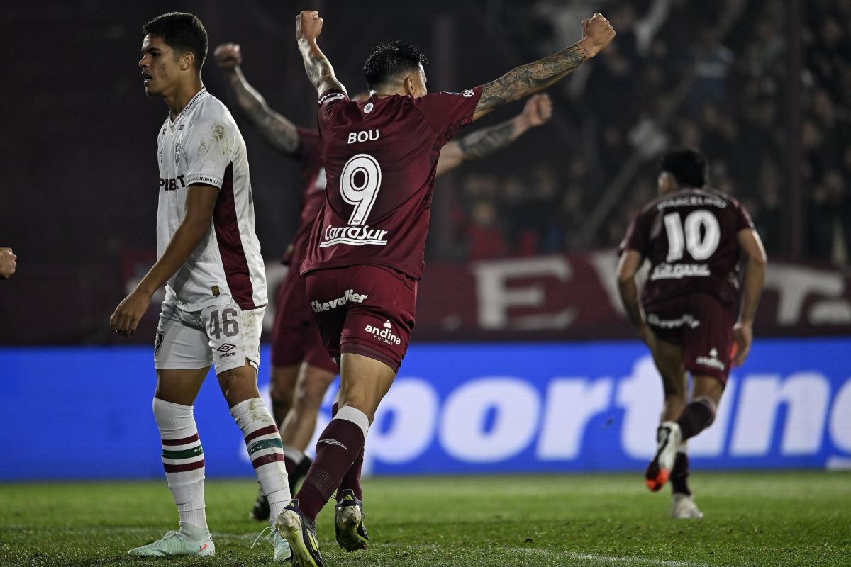 VIDEO | Lanús se volvió loco en el útimo minuto al ganarle al Fluminense
