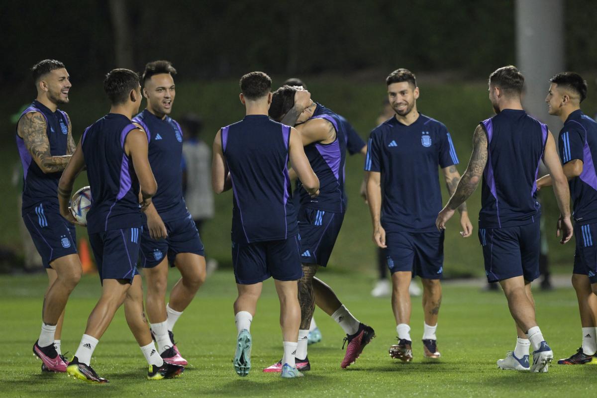 Entre risas, Argentina ya piensa en Croacia