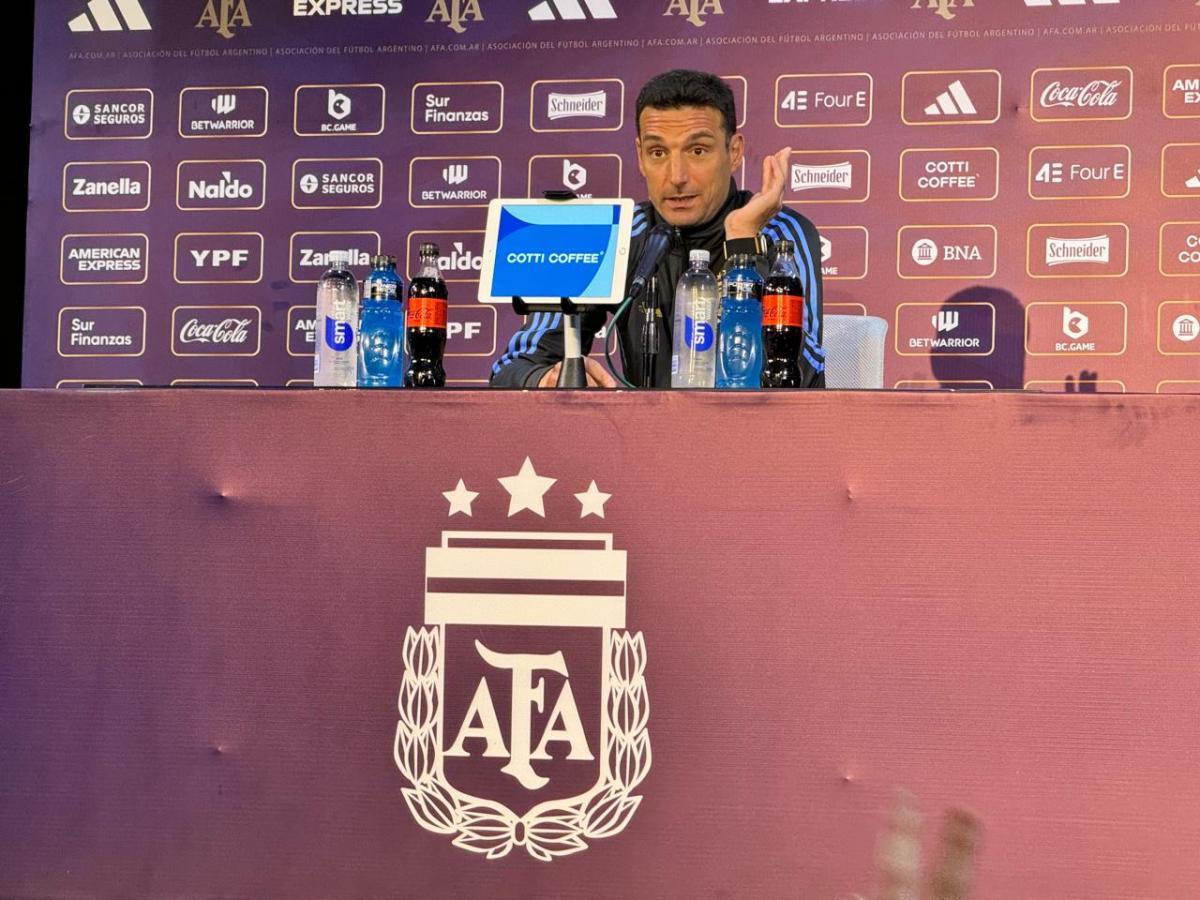 VIDEO | Scaloni admitió que Argentina "ganó bien" y que el 3-0 "fue justo"