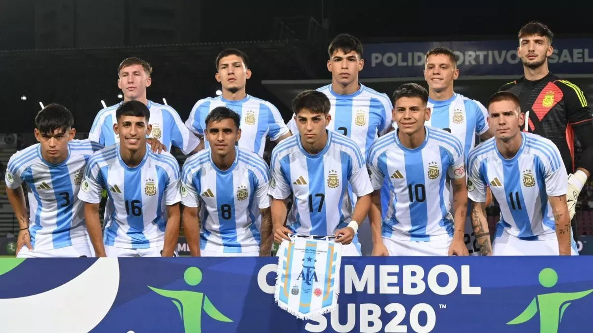 Argentina ya sabe cuáles serán sus rivales en el Mundial Sub 20