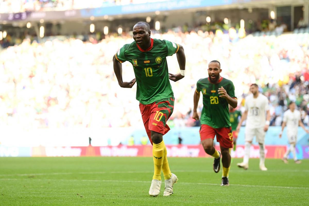 Serbia y Camerún empataron en un partido a puro gol