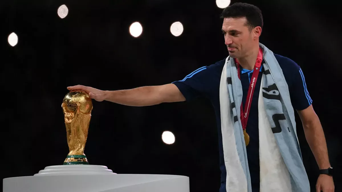 VIDEO | Scaloni no dudó sobre quién es el mejor de la historia