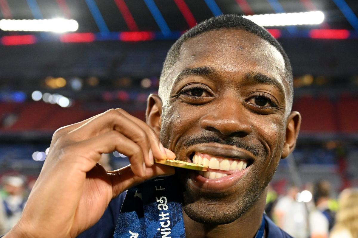 Ousmane Dembelé, el mejor jugador de la Champions League