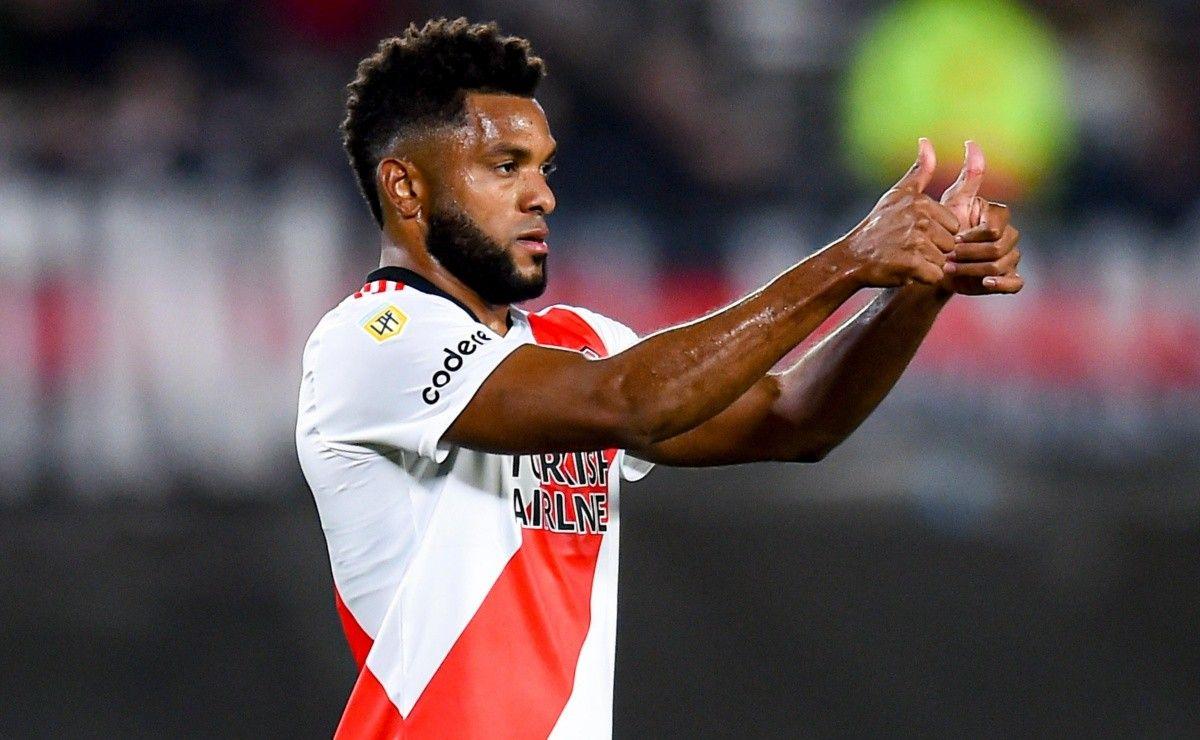 River le quiere renovar a Borja para que no se vaya gratis