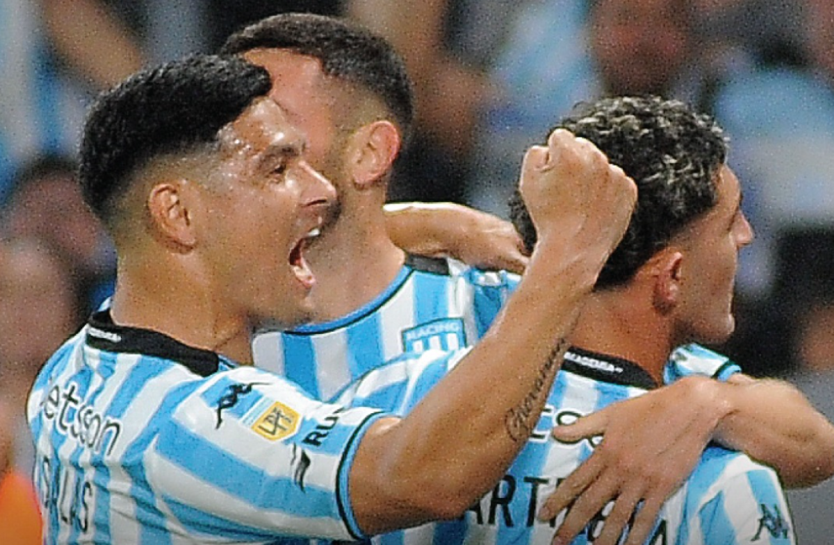 VIDEO | Juanfer rescató a Racing con un  golazo y quedó a 5 de la punta