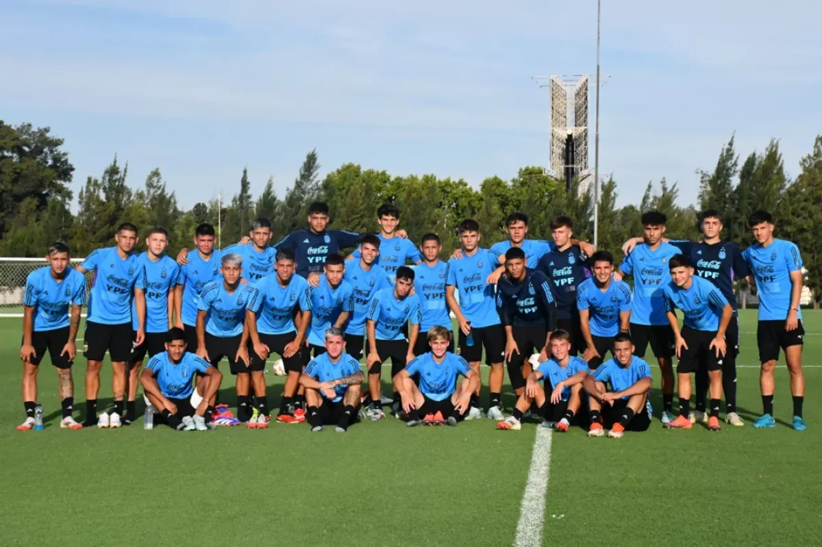 Los chicos del Sub 17 ya saben los rivales en el Mundial de Qatar