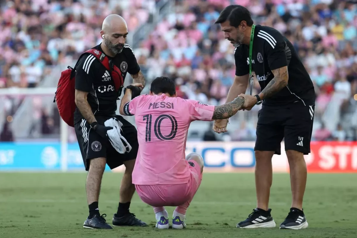 El Inter Miami comunicó la lesión de Messi y en la Selección hacen cuentas