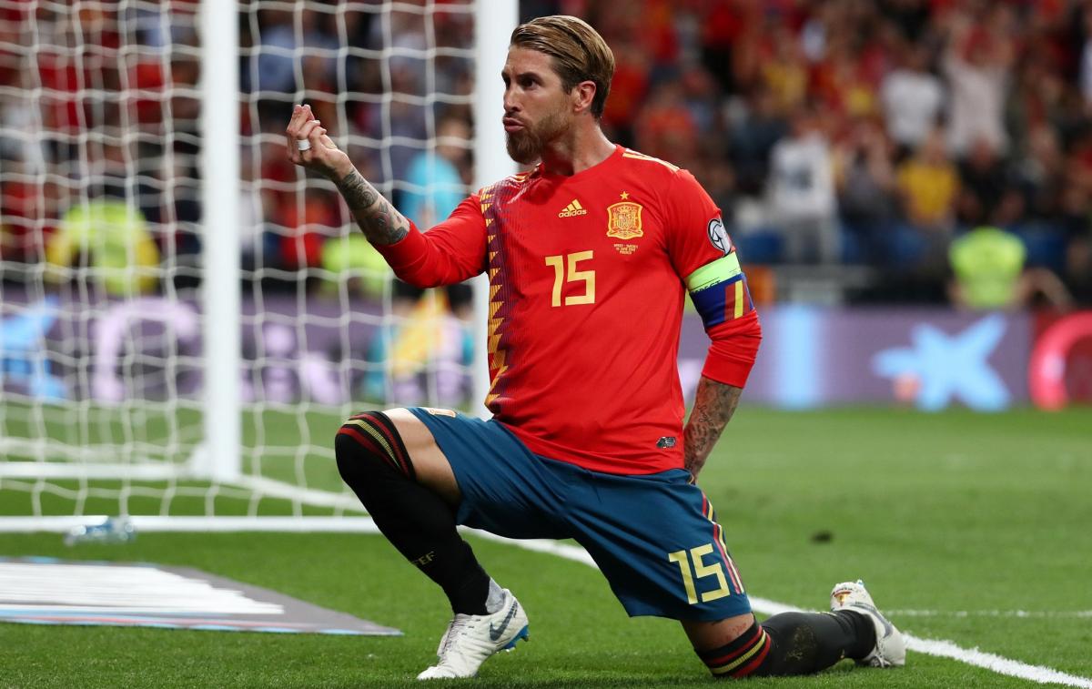 Sergio Ramos: "España se cae, pero se levanta y sigue al frente"