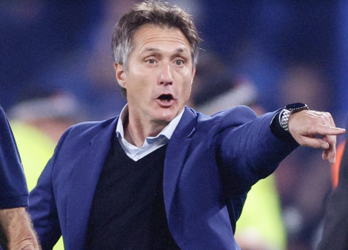 VIDEO | Barros Schelotto, re caliente por el gol no cobrado: “El mismo árbitro nos anuló mal otro gol”