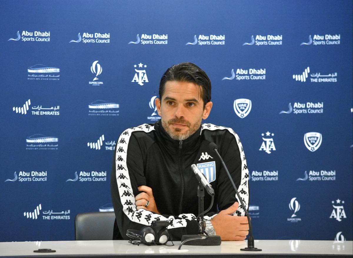 Fernando Gago habló en conferencia de prensa en la previa del debut de Racing en la Liga Profesional.