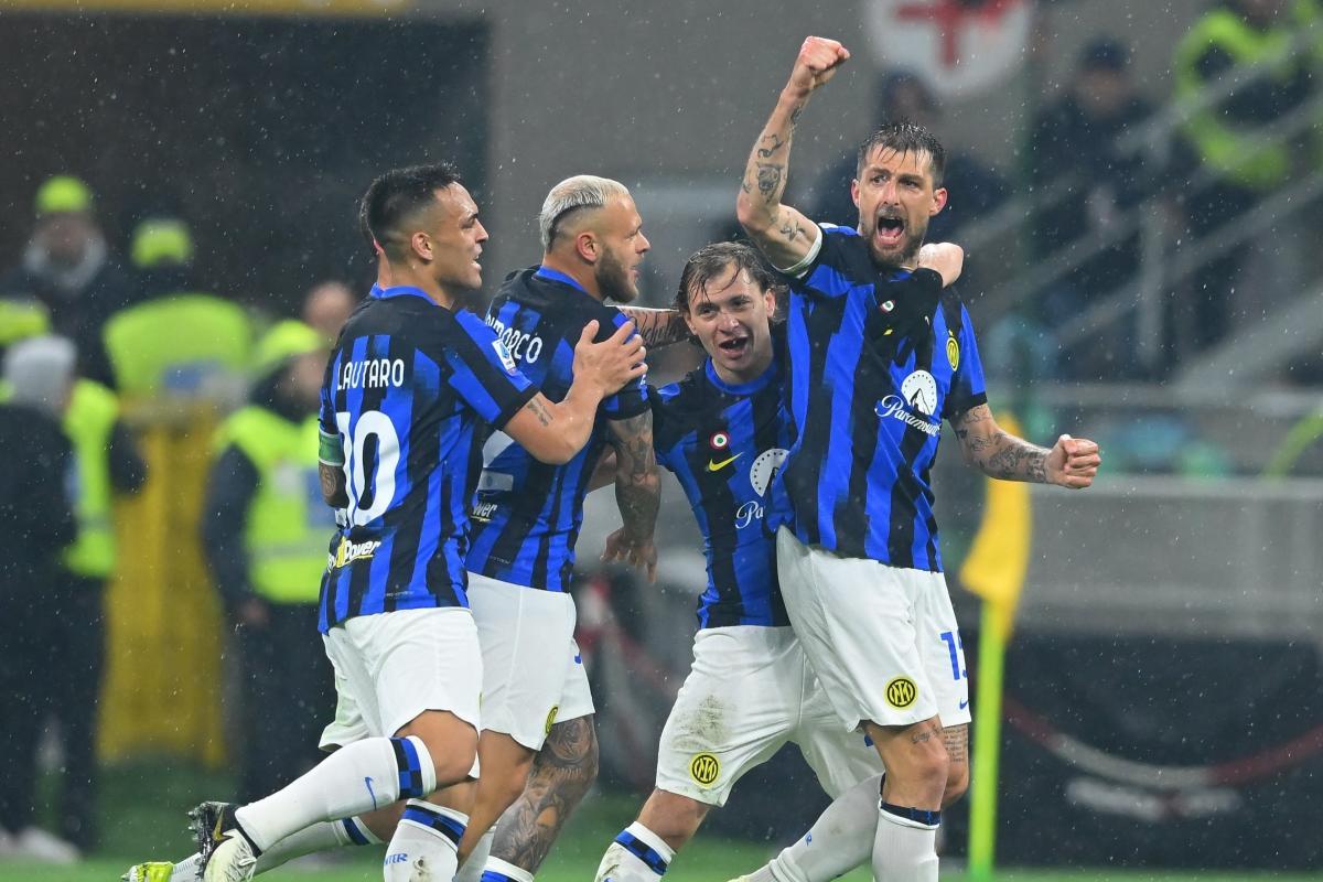 VIDEO | El Inter le ganó el clásico al Milan y gritó campeón en la Serie A