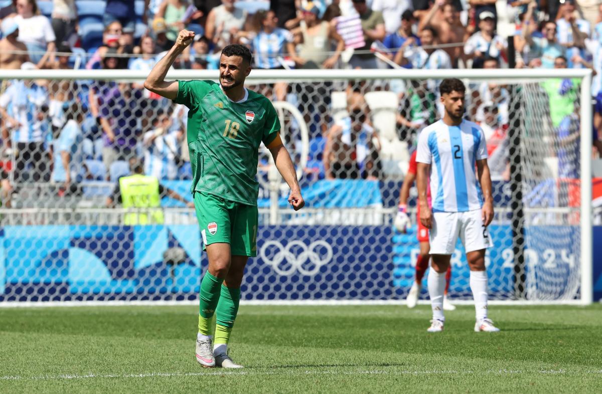 VIDEO | Irak usó la cabeza para hacer el gol del empate