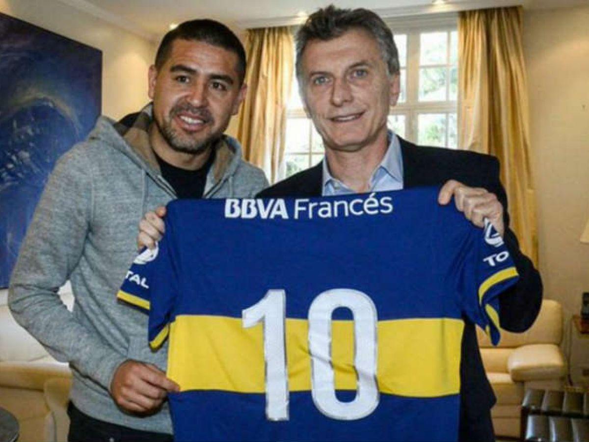 Macri disparó contra Riquelme: "Hace lo que se le canta el culo"