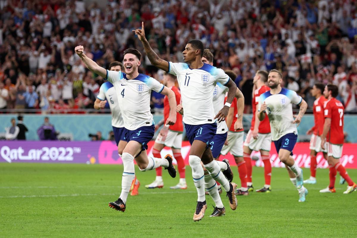 Inglaterra aplastó a Gales y chocará con Senegal por un lugar en cuartos