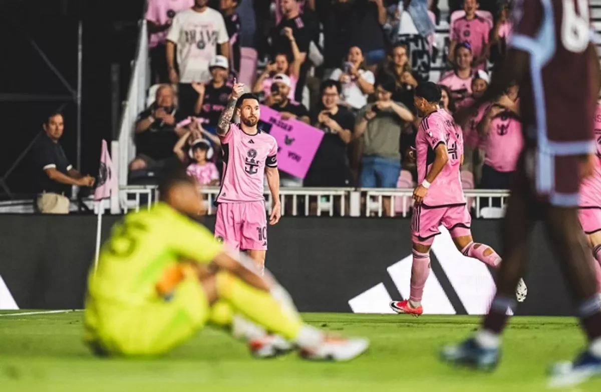 VIDEO | Apareció Messi, clavó un gol y el Inter Miami al menos no perdió