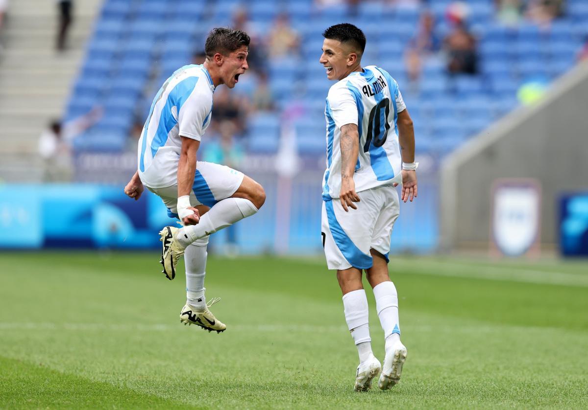 VIDEO | La Selección Argentina Olímpica derrotó a Ucrania y clasificó a cuartos