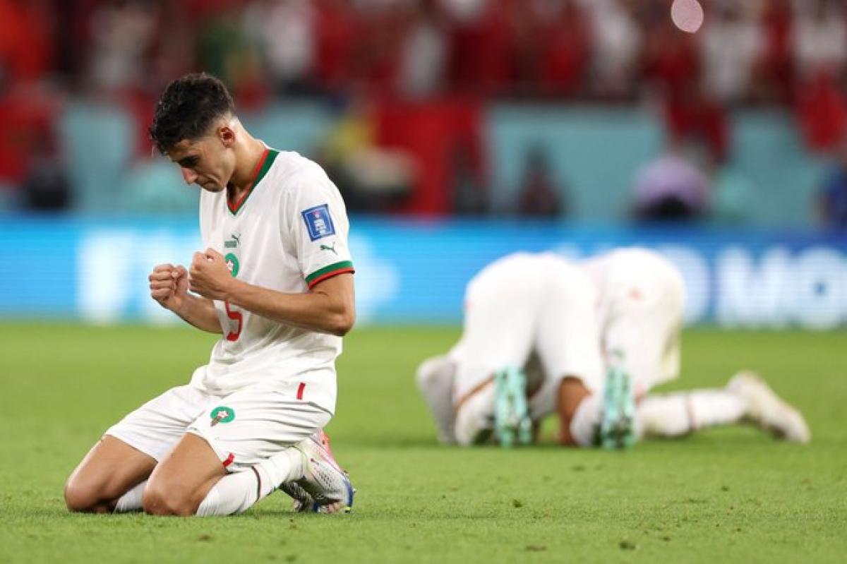 Con gran nivel, Marruecos superó ampliamente a Bélgica