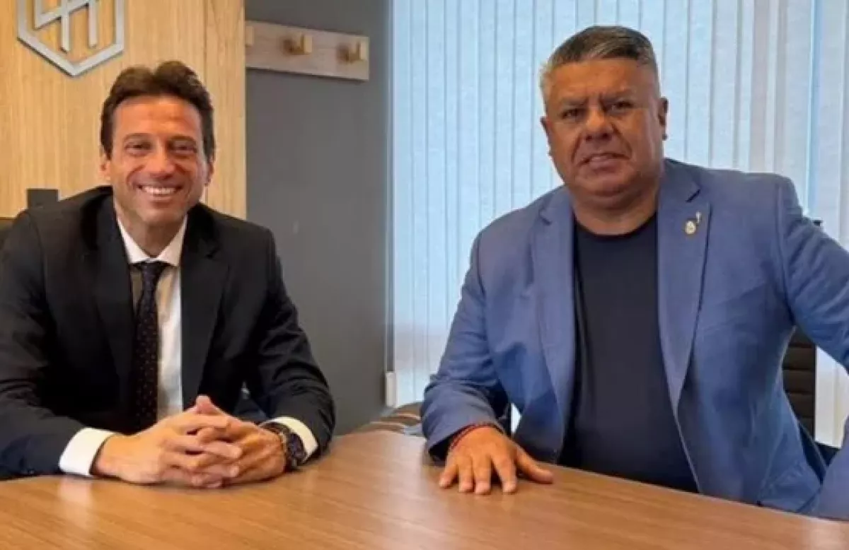 Chiqui Tapia se calentó porque se filtró la reunión con los dirigentes de San Lorenzo