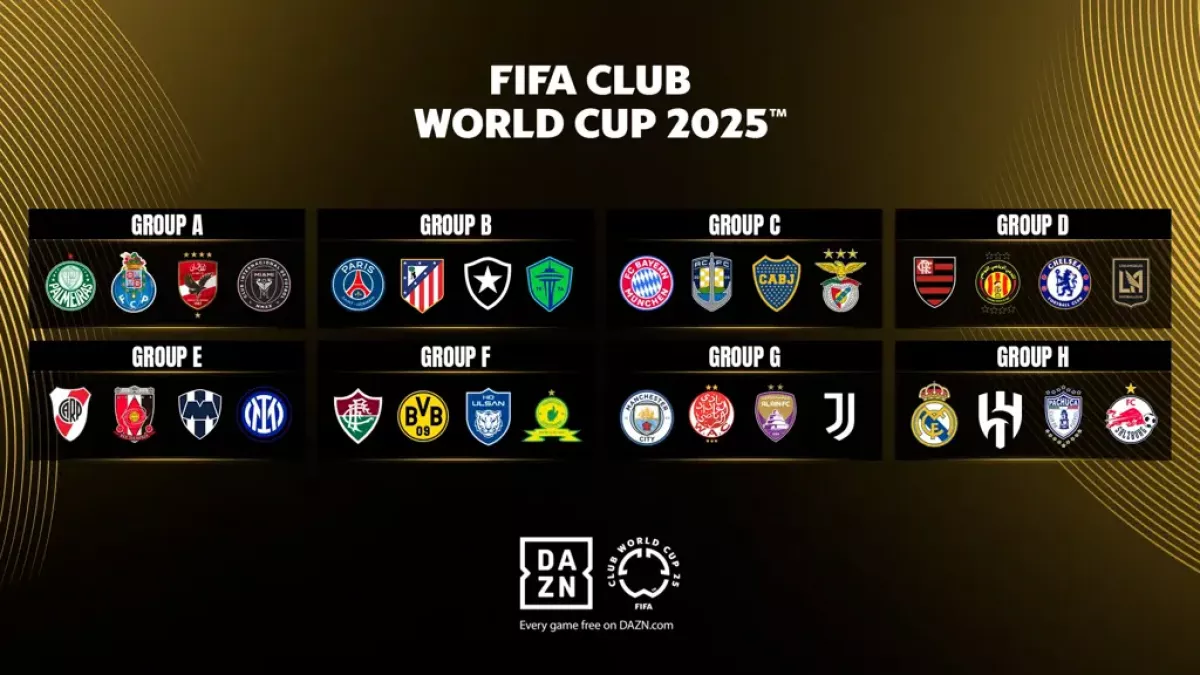 El fixture completo del Mundial de Clubes EEUU 2025