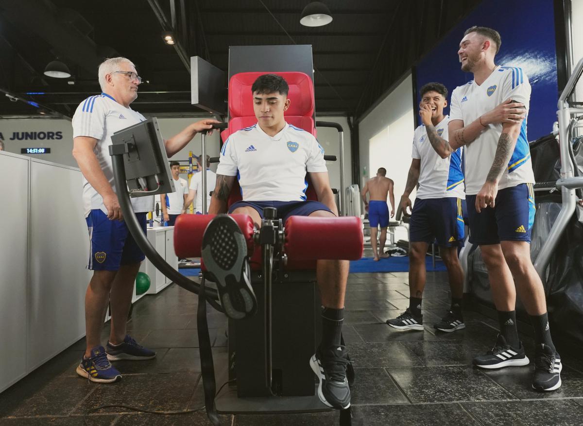 Boca volvió a los entrenamientos con Covid