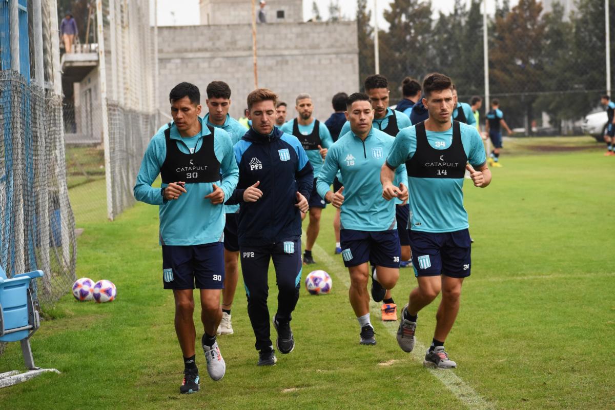 Matías Rojas está mejor de su dolencia, pero es duda en Racing para el partido con Boca