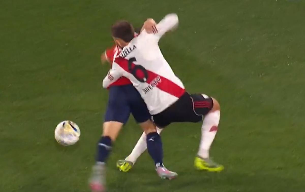 River confirmó lo peor: Pezzella se rompió los ligamentos