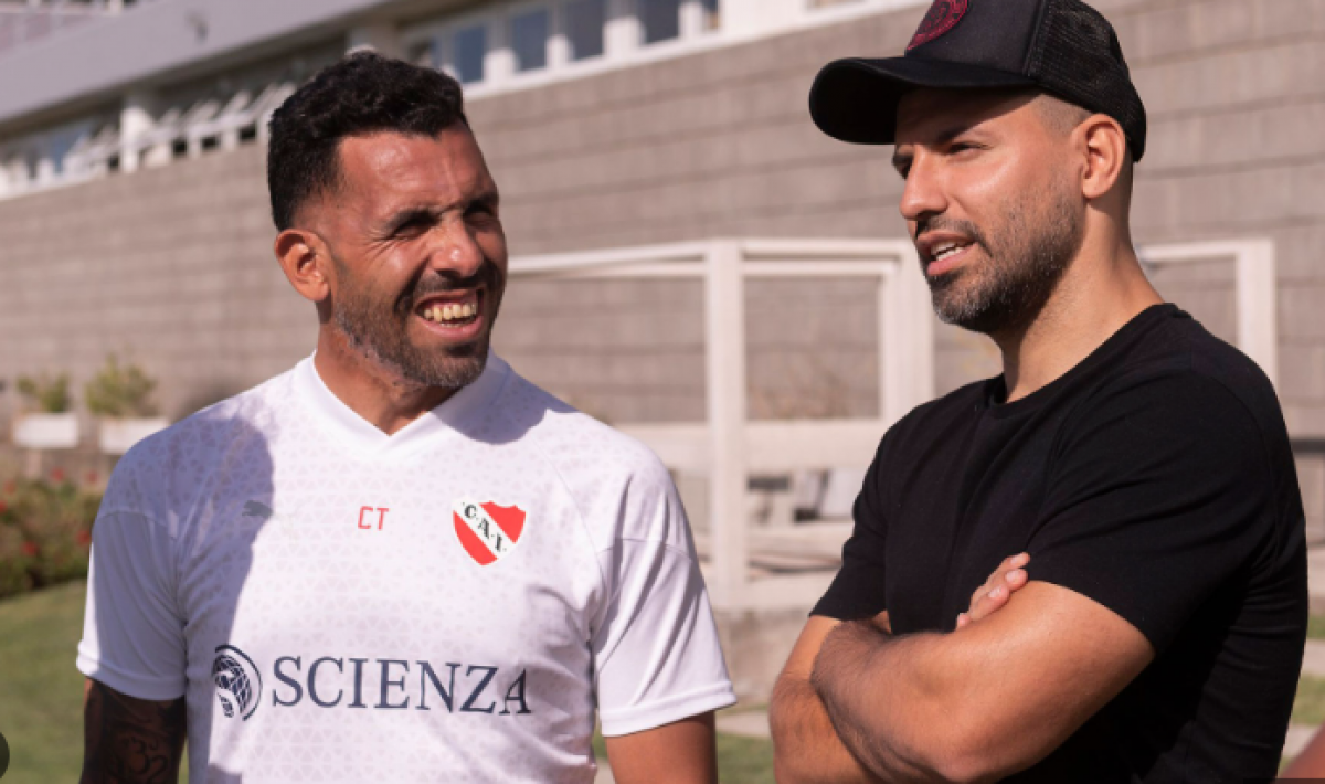 "Tener al 'Kun' Agüero con Tevez en Independiente sería hermoso"