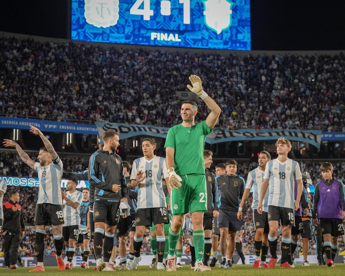 La Selección Argentina jugará ante Colombia a estadio lleno