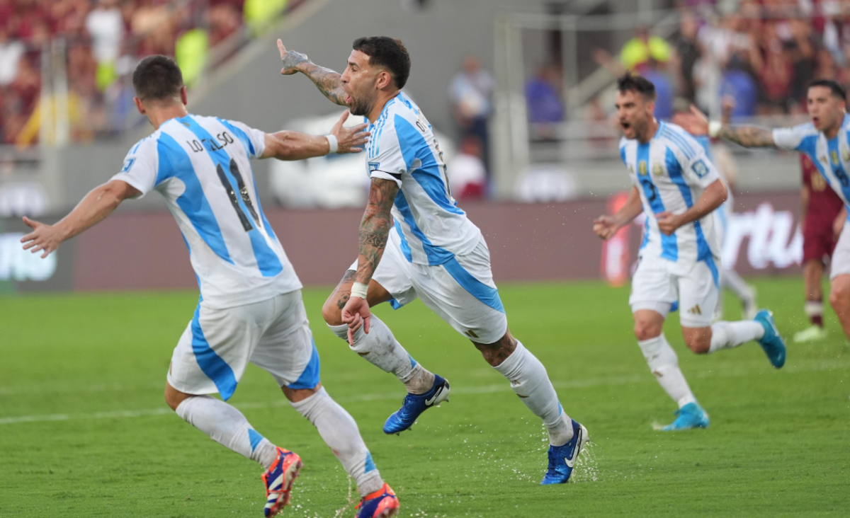 VIDEO | El gol de Otamendi que puso en ventaja a Argentina