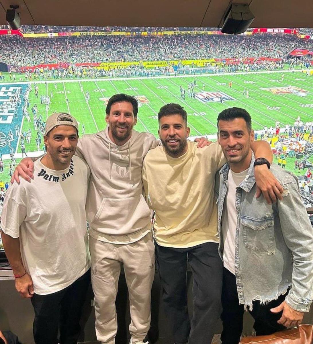 VIDEO | Messi rompió todo al presentarse en la final del Super Bowl