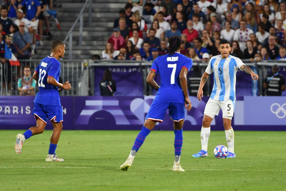 París 2024: Francia 1-0 Argentina