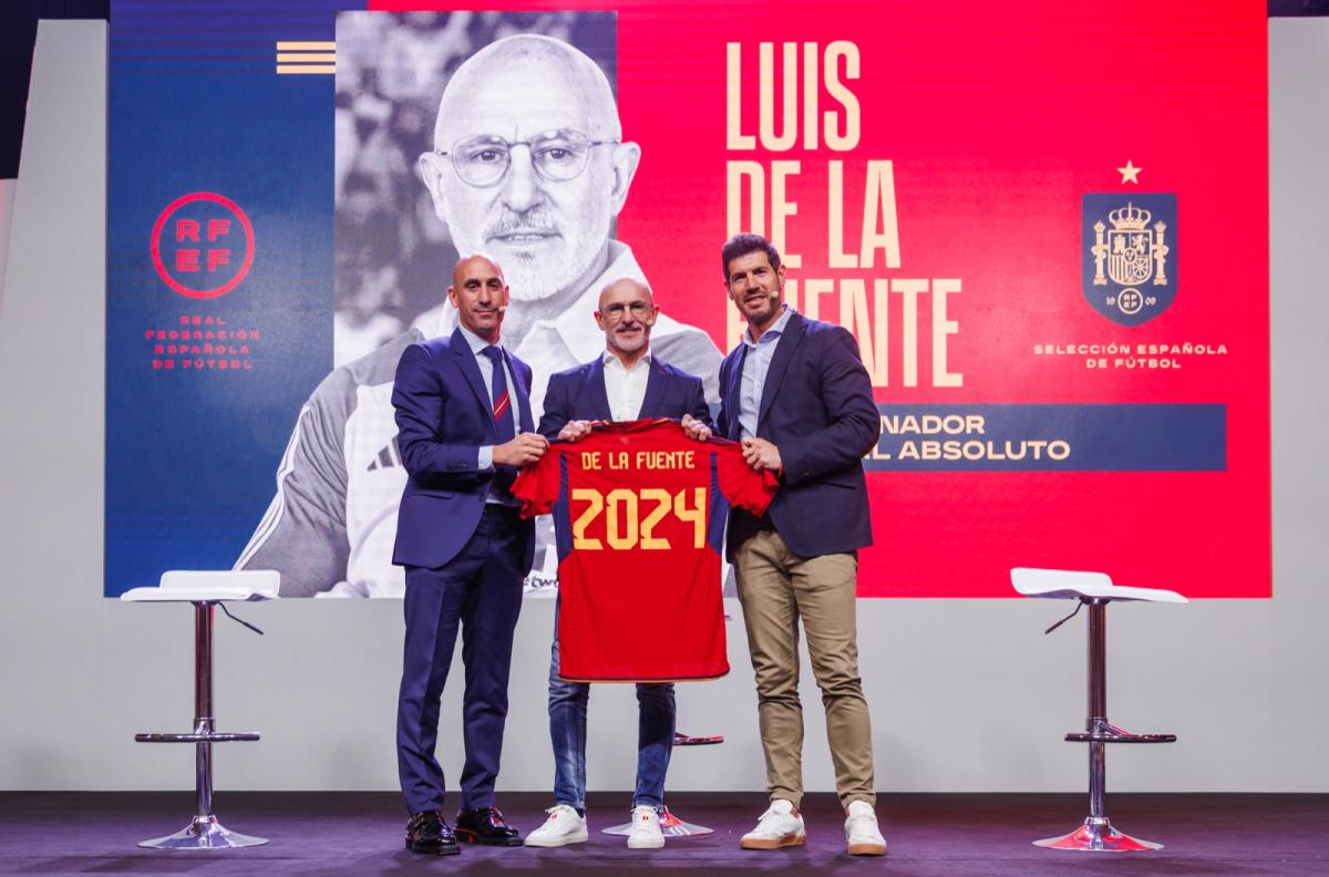 De La Fuente asumió como DT de España