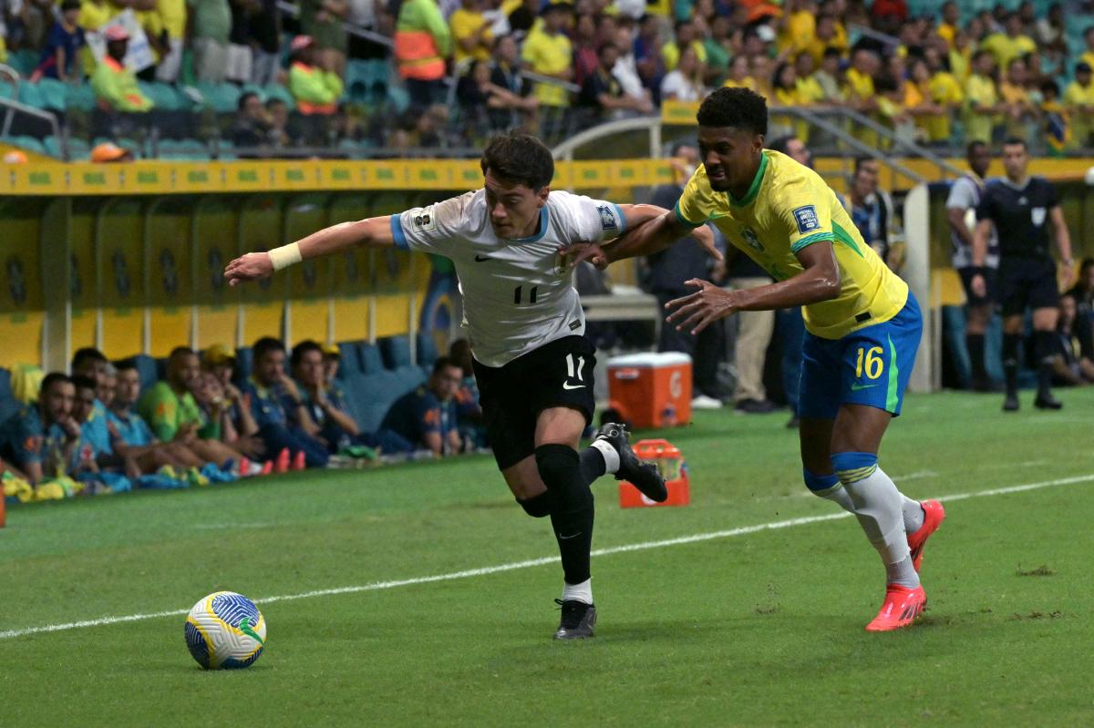 Eliminatorias: Brasil 1-1 Uruguay