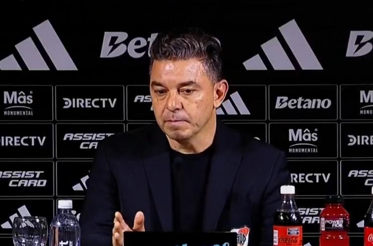 VIDEO | Gallardo, con bronca y frustración: "Esto nos corta el envión futbolístico que teníamos"