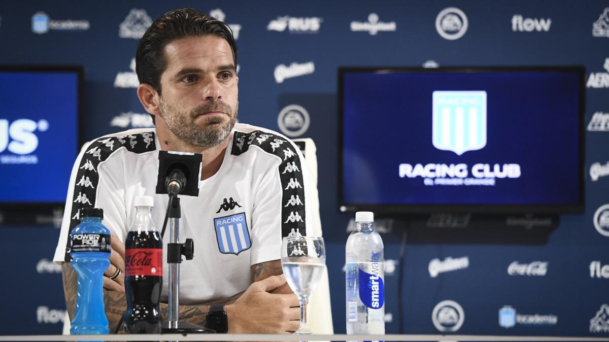 Fernando Gago analizó a Lanús, aunque no confirmó el once de Racing.