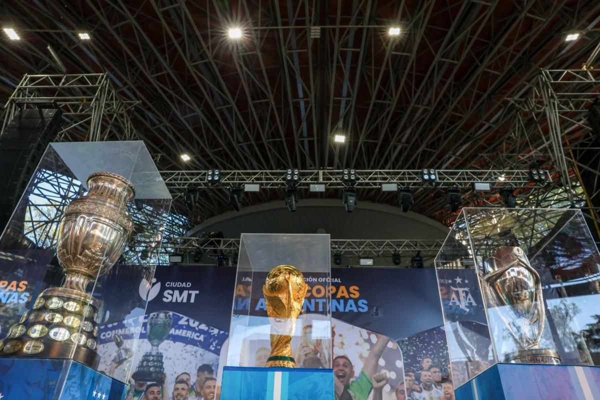 Las copas ganadas por la Selección, al alcance de todos