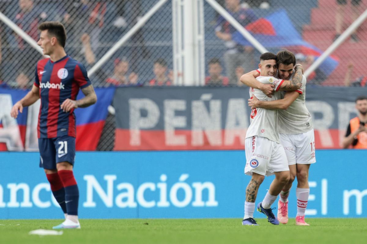 Argentinos Juniors le ganó a San Lorenzo en el Nuevo Gasómetro y le cortó una racha tremenda