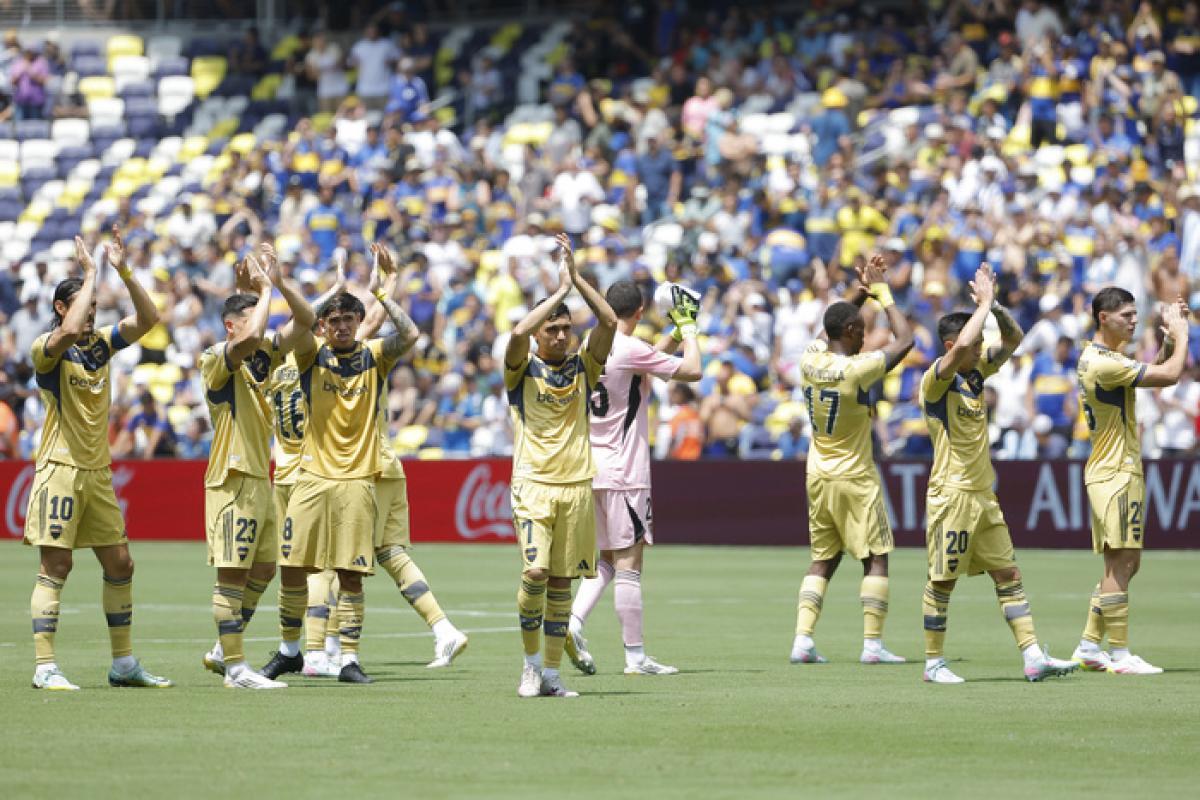 A pesar de la eliminación, Boca se vuelve con una buena cantidad de "verdes"