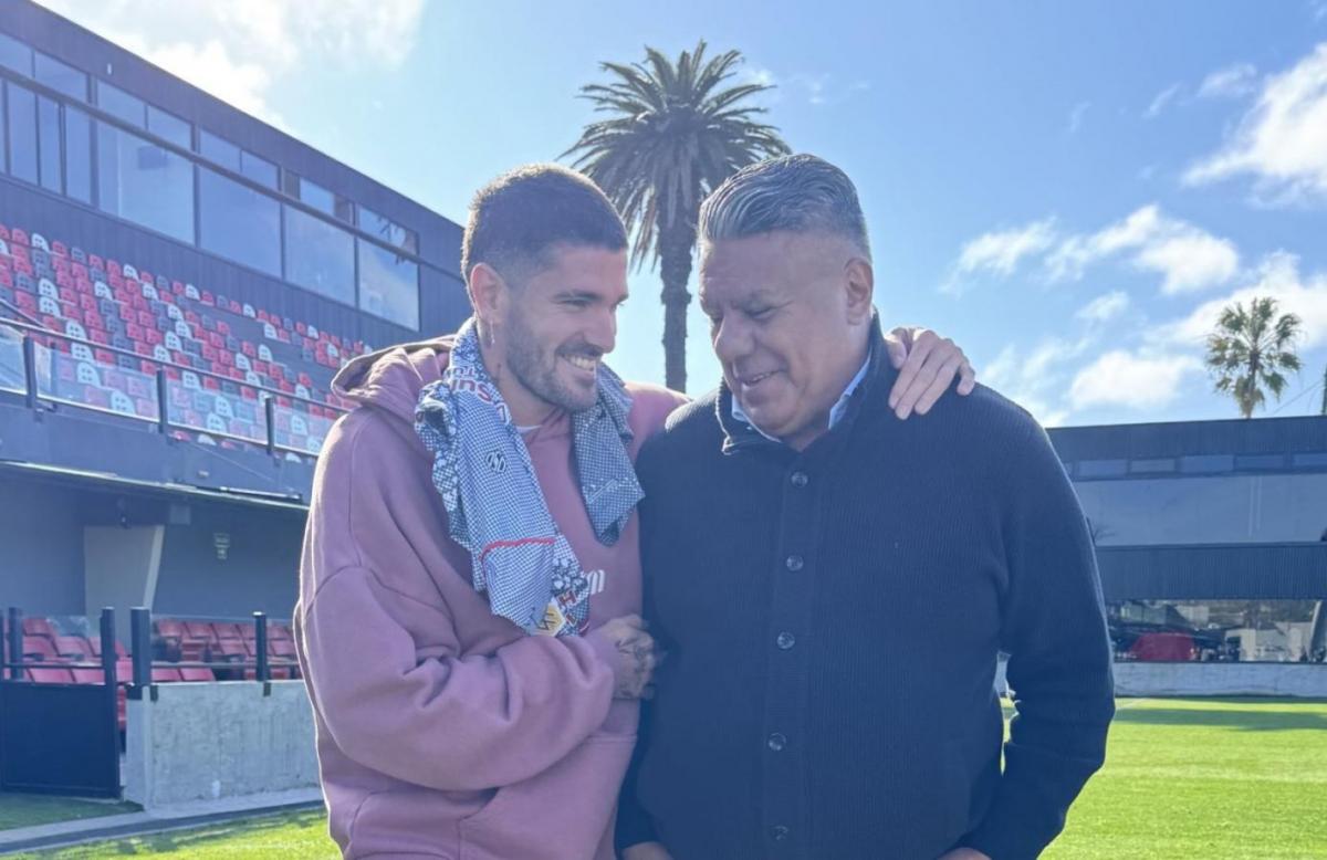 VIDEO | De Paul sorprendió a todos y fue a Barracas Central