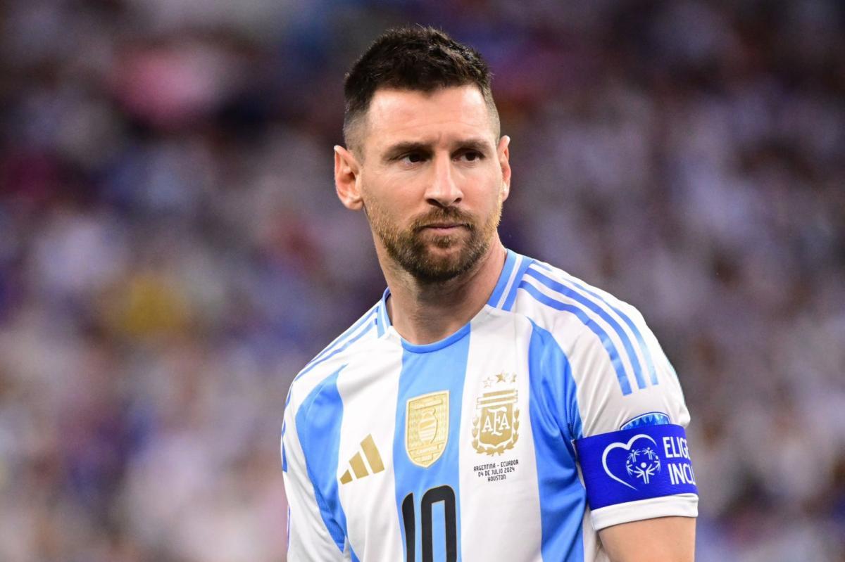 Messi disputará ante Colombia su décima final con la Selección Argentina