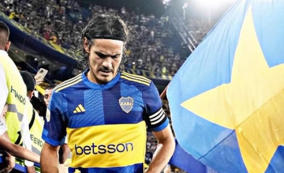 Alarma en Boca por la situación de Edinson Cavani de cara a la Copa