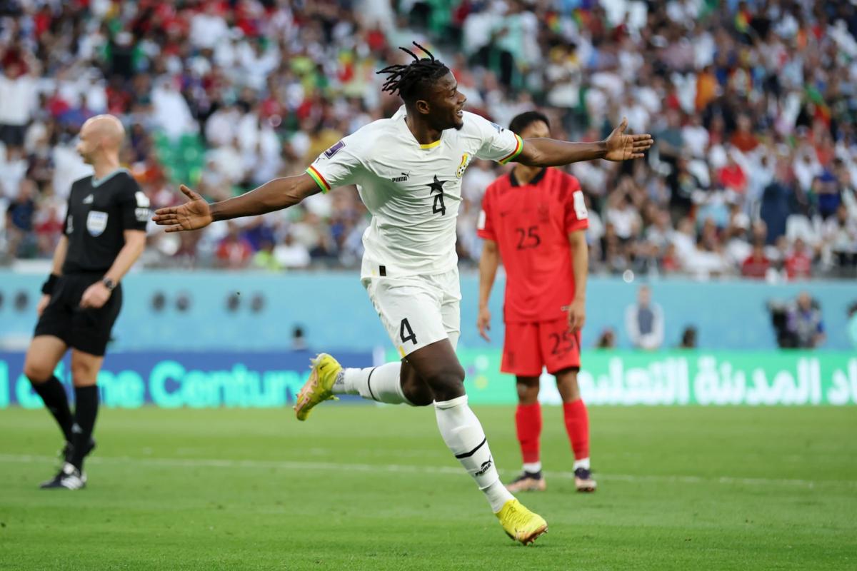 En otro partidazo, Ghana venció a Corea del Sur