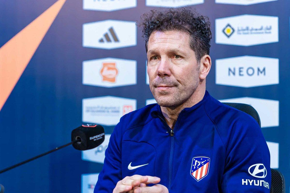 El "Cholo" Simeone habló sobre su futuro como DT del Atlético Madrid