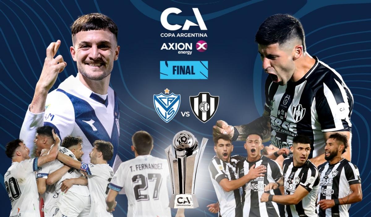 Vélez y Central Córdoba definen la Copa Argentina y los boletos a las copas