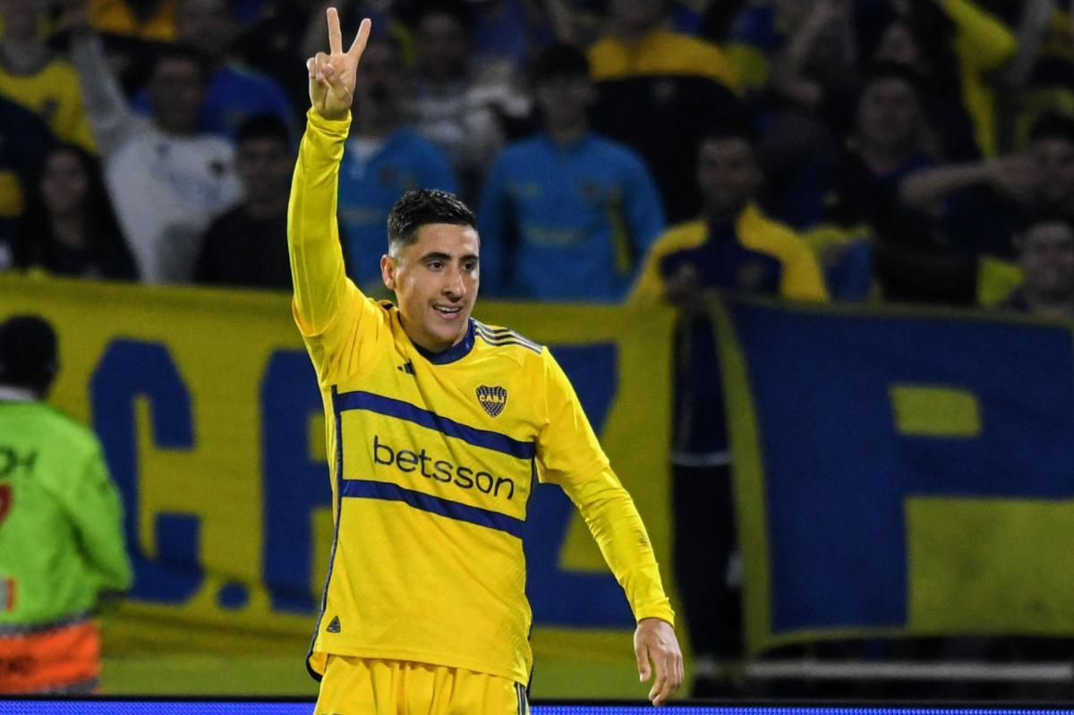 Sensible baja para Boca: Merentiel se engripó y no estará contra Nacional Potosi