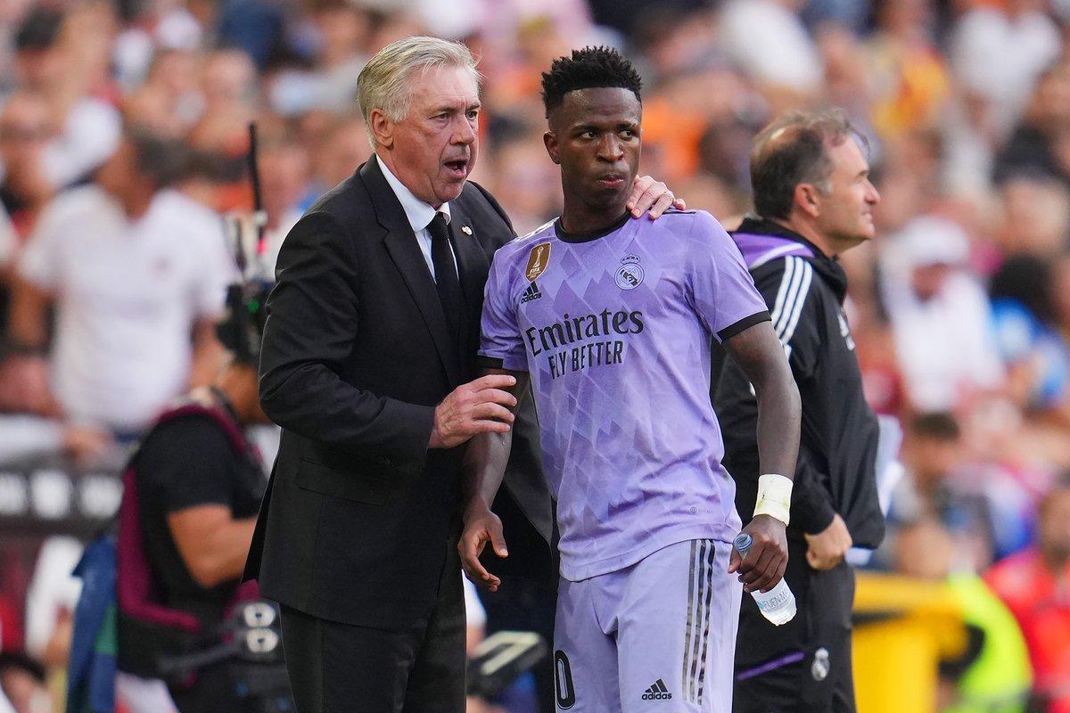 Vinícius le dio la bienvenida a Ancelotti a Brasil: "El destino; tenemos fecha para el reencuentro"