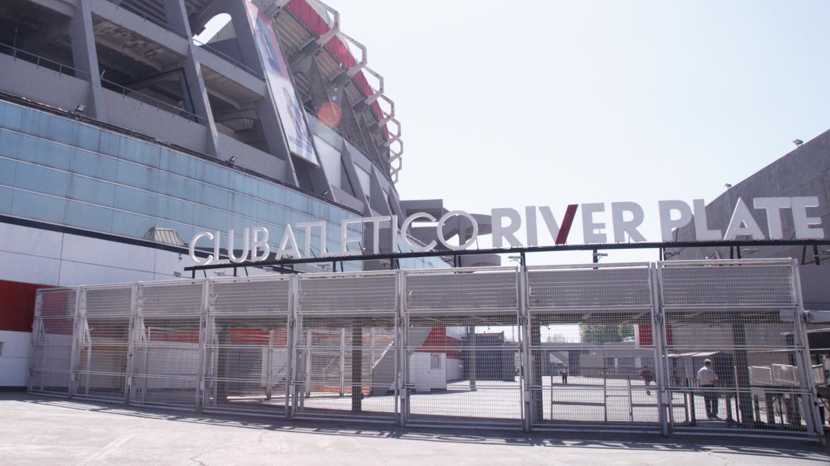 El estadio de River abrirá sus puertas a las 15:30 del jueves.