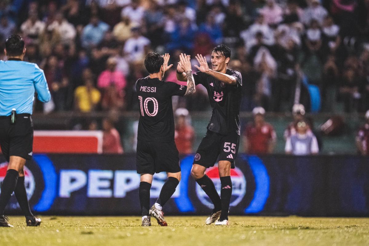 VIDEO | Show del Inter Miami en Honduras: 5-0 con un gol de Messi